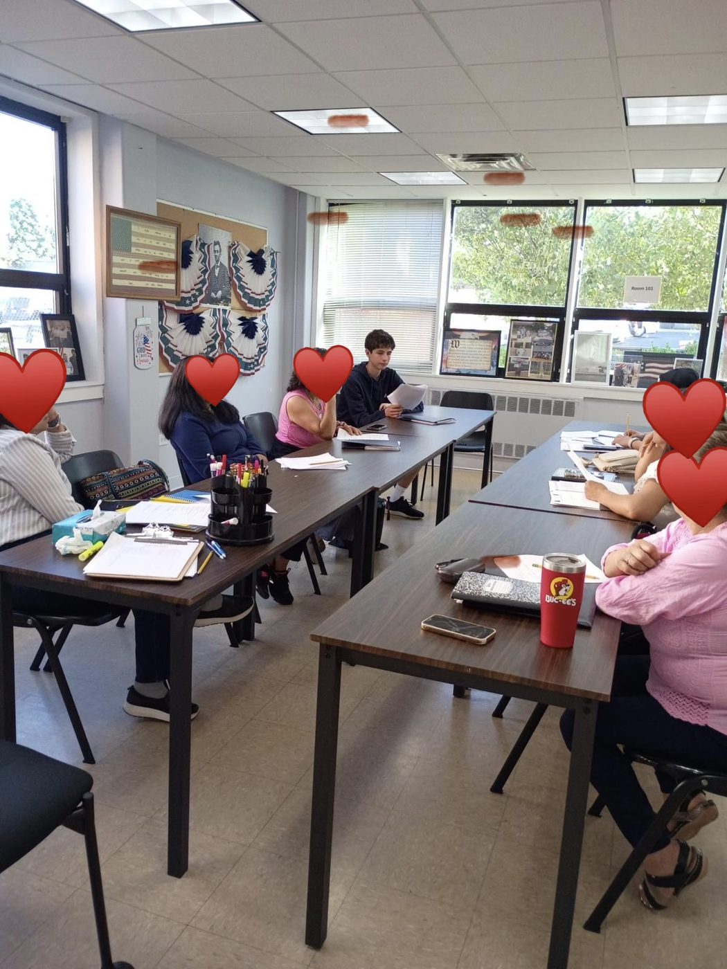 A Citizenship Quest practice session in progress